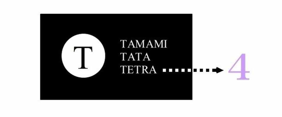 私のアイコン秘話とテトラの話 Tamami Tata Note