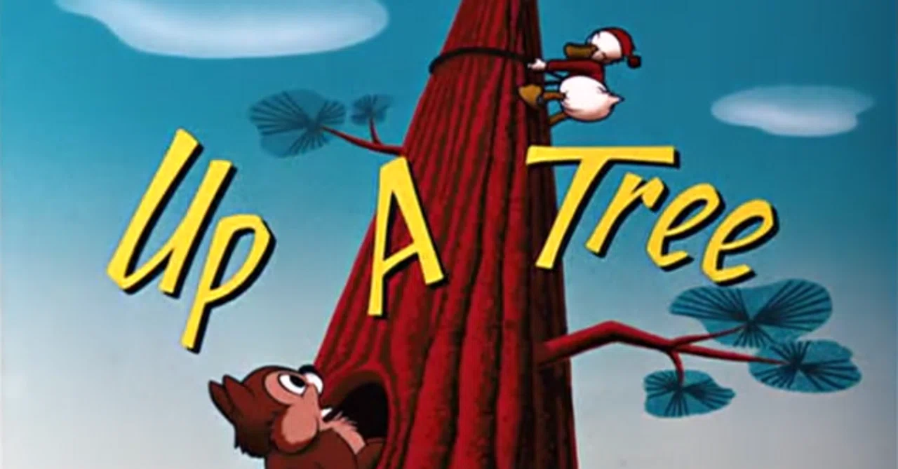 117本目『リスの大逆襲』Up A Tree 1955年【ドナルドダック主演作を 