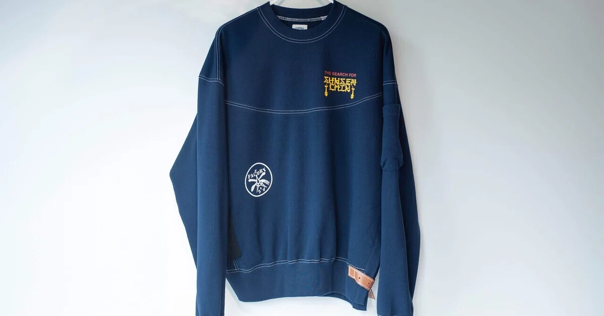 SUNSEA 2905 SUNSEA CHIN SWEAT SHIRT｜keylimeTokyo