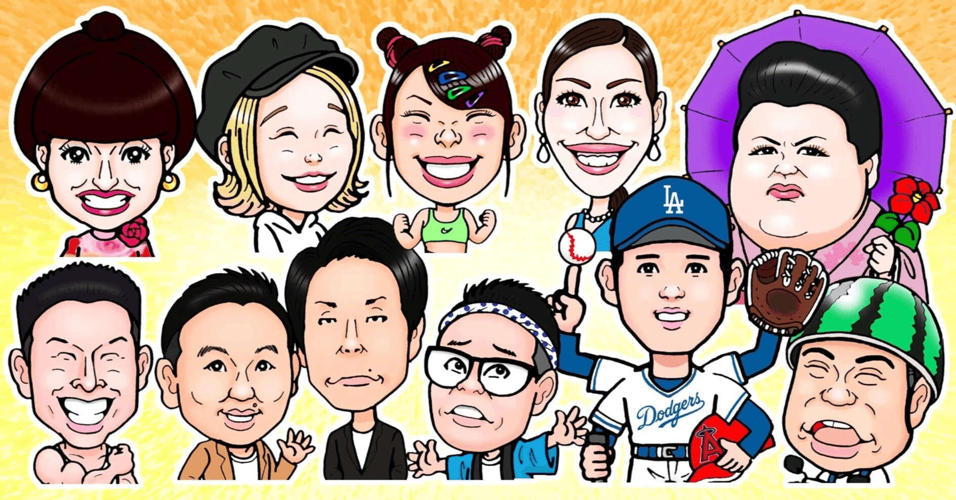 似顔絵の描き方【色を塗る】｜いぬづかてつや