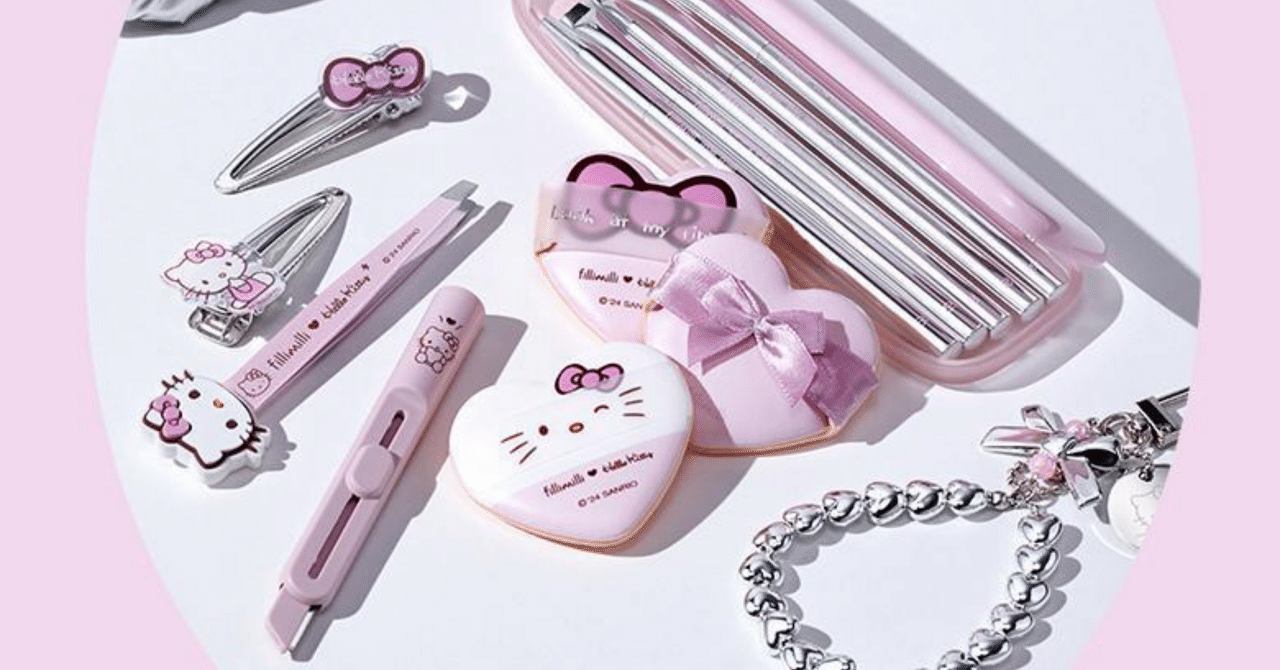 韓国 オリーブヤング fillimilli フィリミリ キティ ぬいぐるみ fillimilli✖️ハローキティコラボが可愛すぎる🎀|ちゃんきてぃ