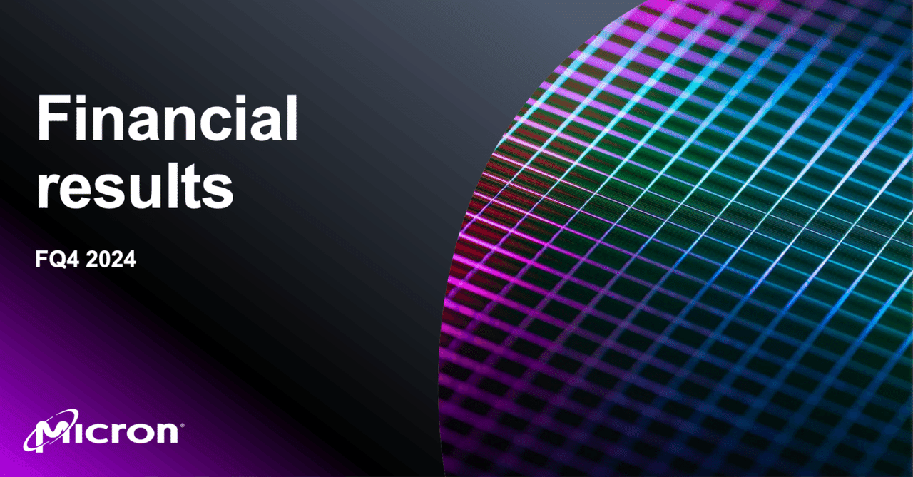Micron Technology, Inc. (MU) Q4 2024 Earnings Call Transcript（翻訳