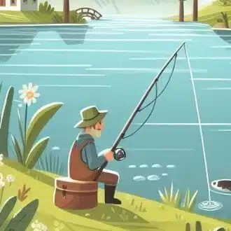 マホロバの釣り人