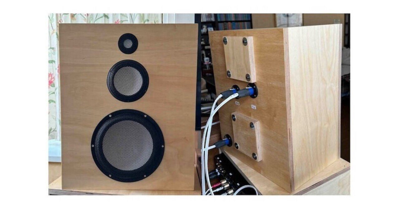 ACCUTON製ドライバーを使用した3WAYスピーカーの製作｜つんどら