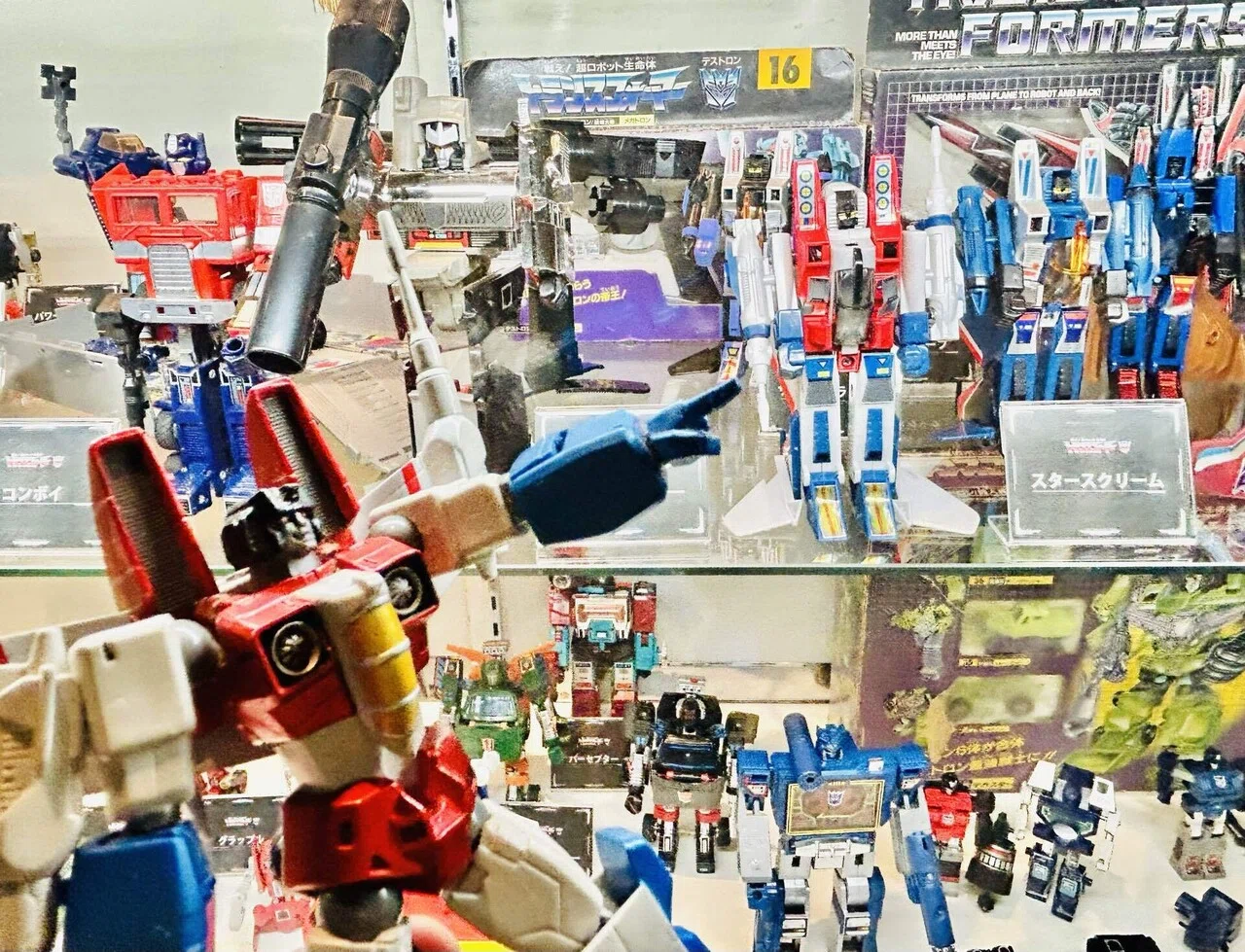 昭和レトロ]トランスフォーマー2体