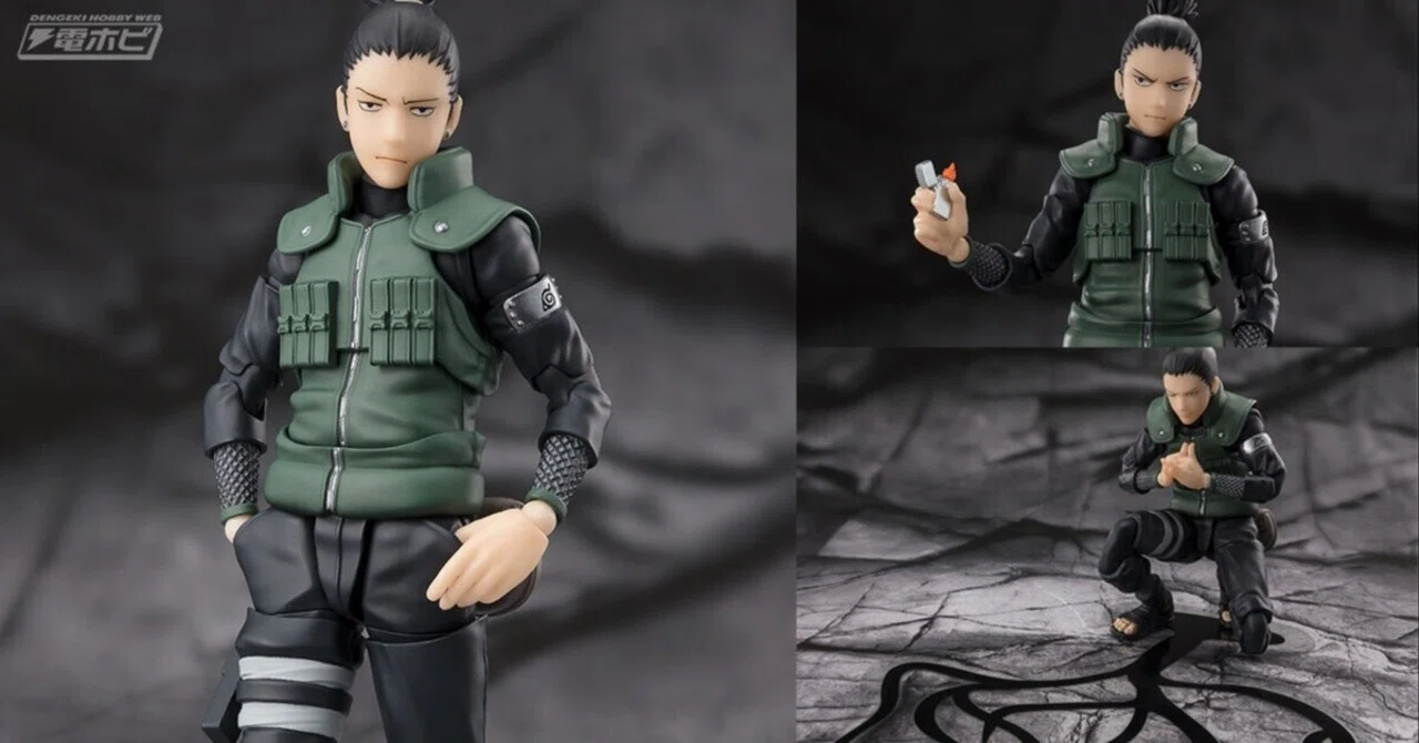 NARUTO-ナルト- 疾風伝』奈良シカマルがS.H.Figuartsでフィギュア化