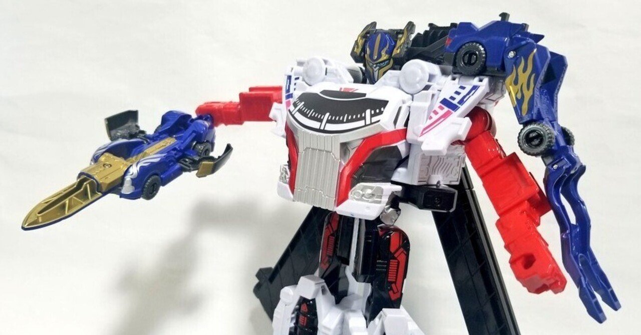 突如生えてきたブンブンカー、クールブルーver.【ブンブンジャー】｜U氏