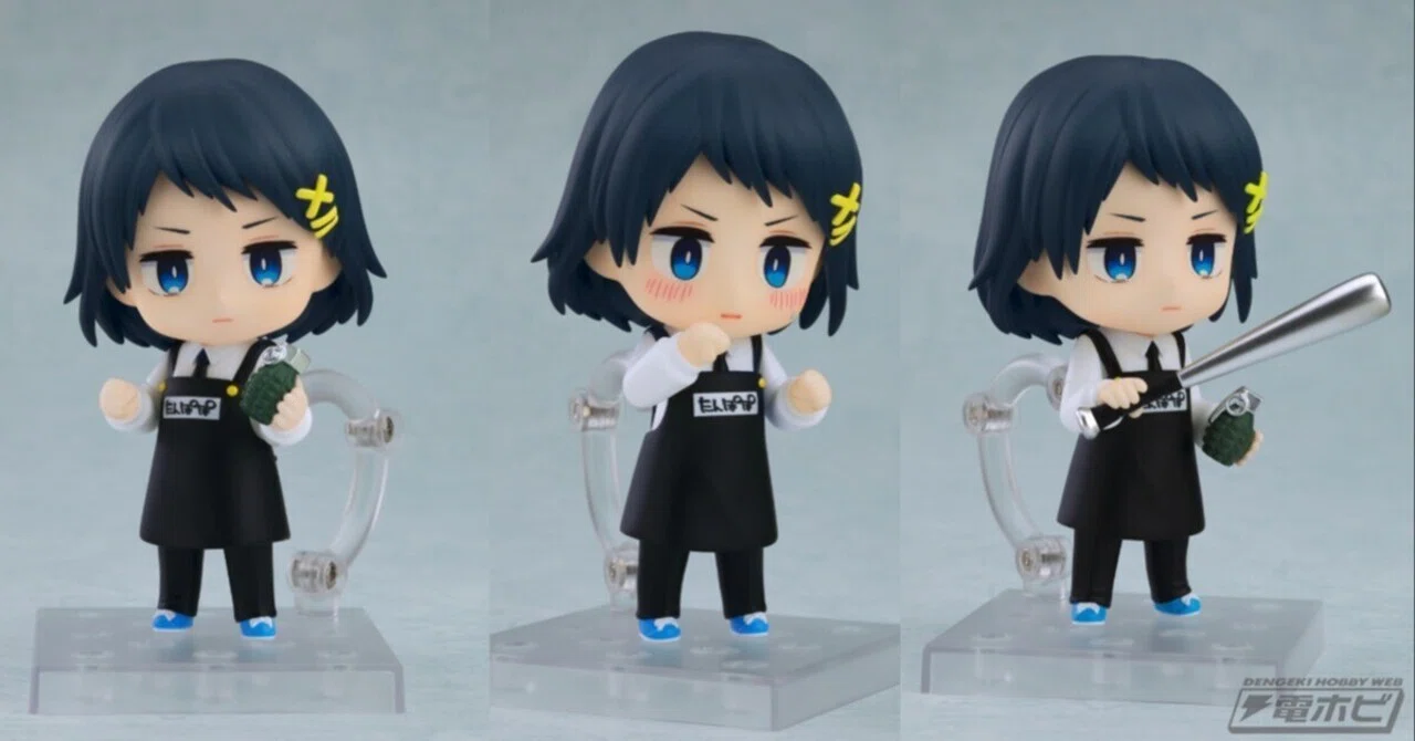 人気コミック『幼稚園WARS』より、ハナがねんどろいどでフィギュア化