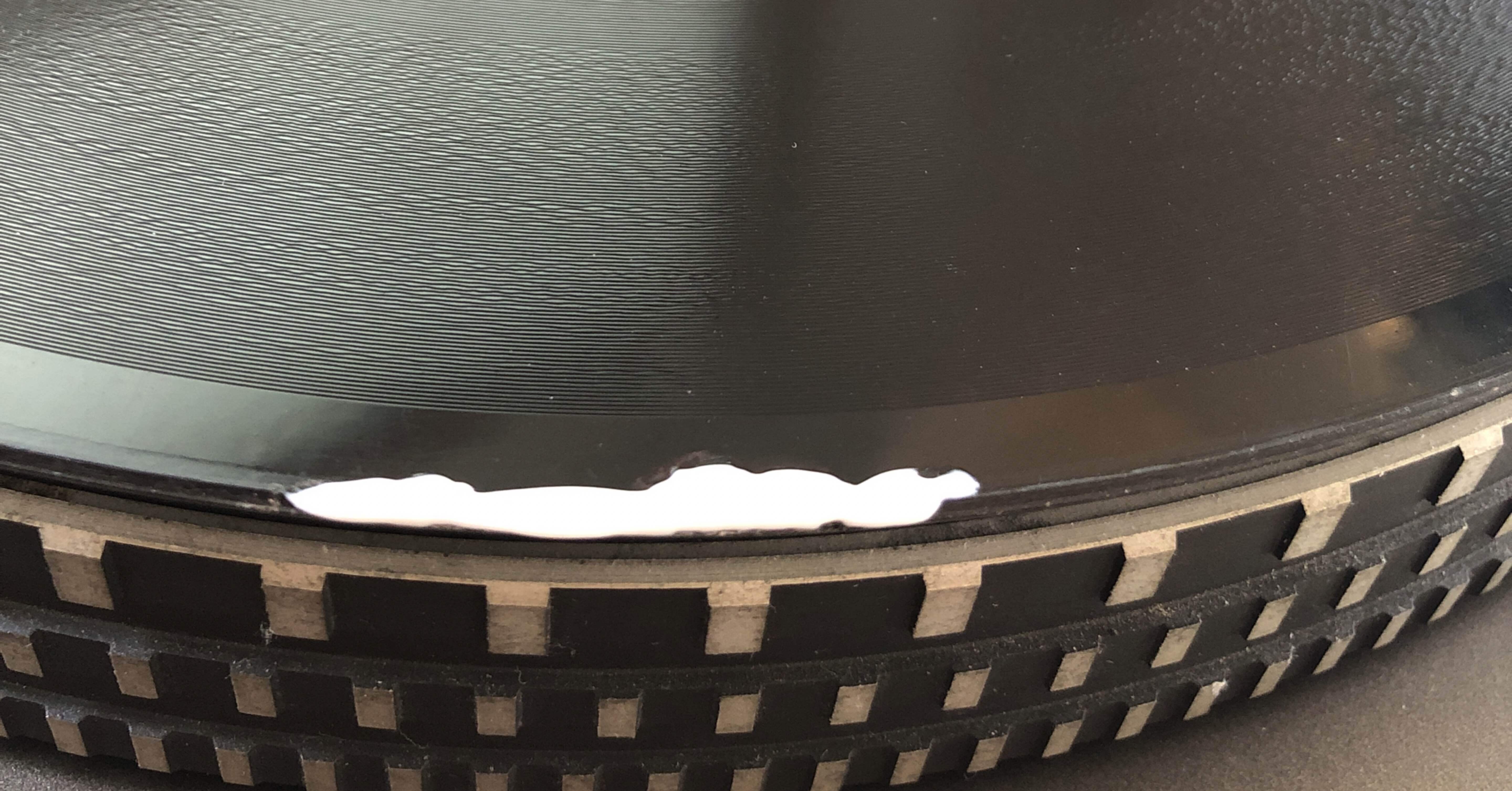 SPレコード SPレコードの補修①フチ欠け盤｜夏目久生（Sakuraphon）