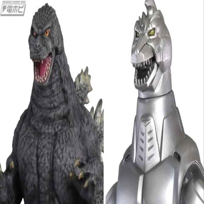 ゴジラVSメカゴジラ』ゴジラとメカゴジラがプラモデル化！リアルな造形 