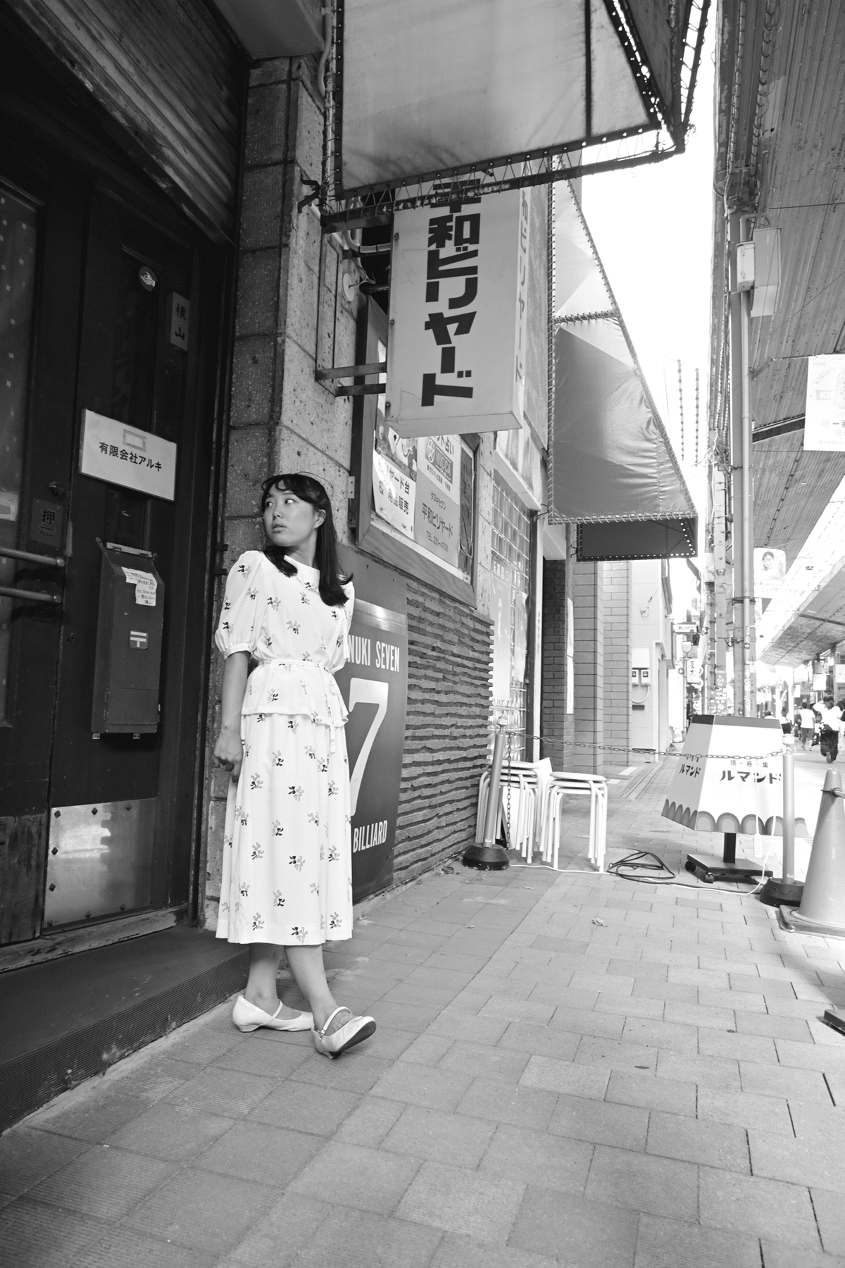 モノクロポートレート｜tokuchan1218