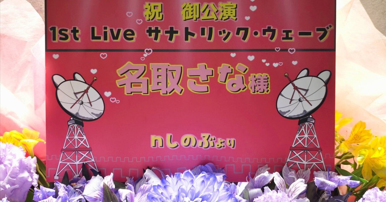 名取さな 1st Live「サナトリック・ウェーブ」 - Z-aN