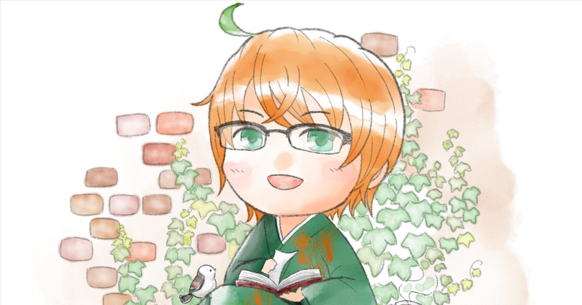 念願のちびキャラをいただきました！｜日向日影@文化系物書きVtuber