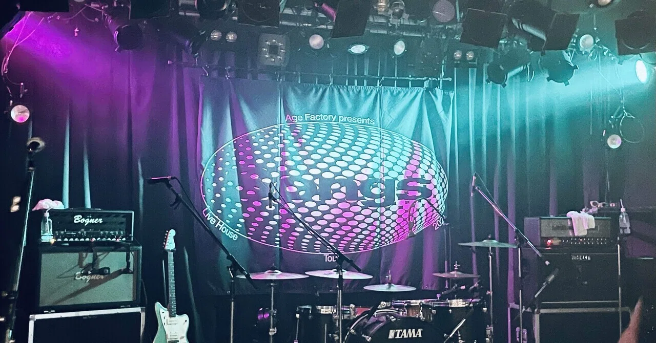 Age Factory／「Songs 」Tour／盛岡CLUBCHANGEWAVE｜深夜のコネチカール