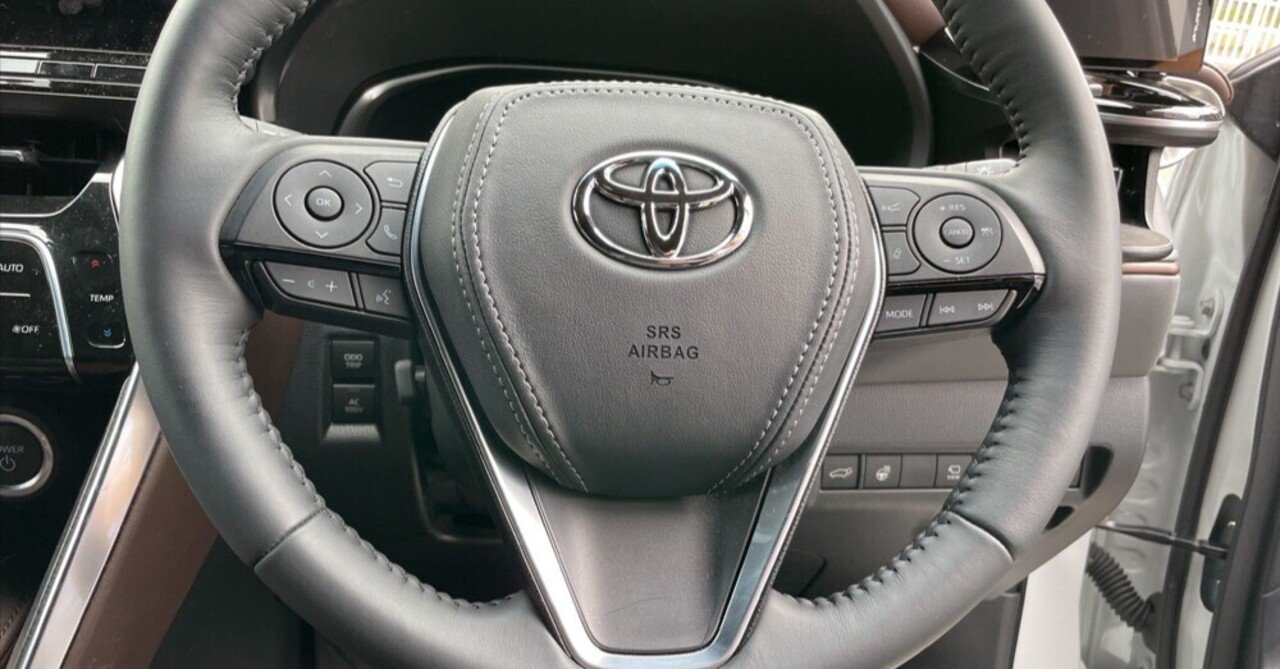 トヨタ ハリアー 80 ブラウンステッチ レザー エアバッグ カバー エアバッグへ「レザーEXCLUSIVE」80ハリアー！｜Grazio&Co.社長日記2.0