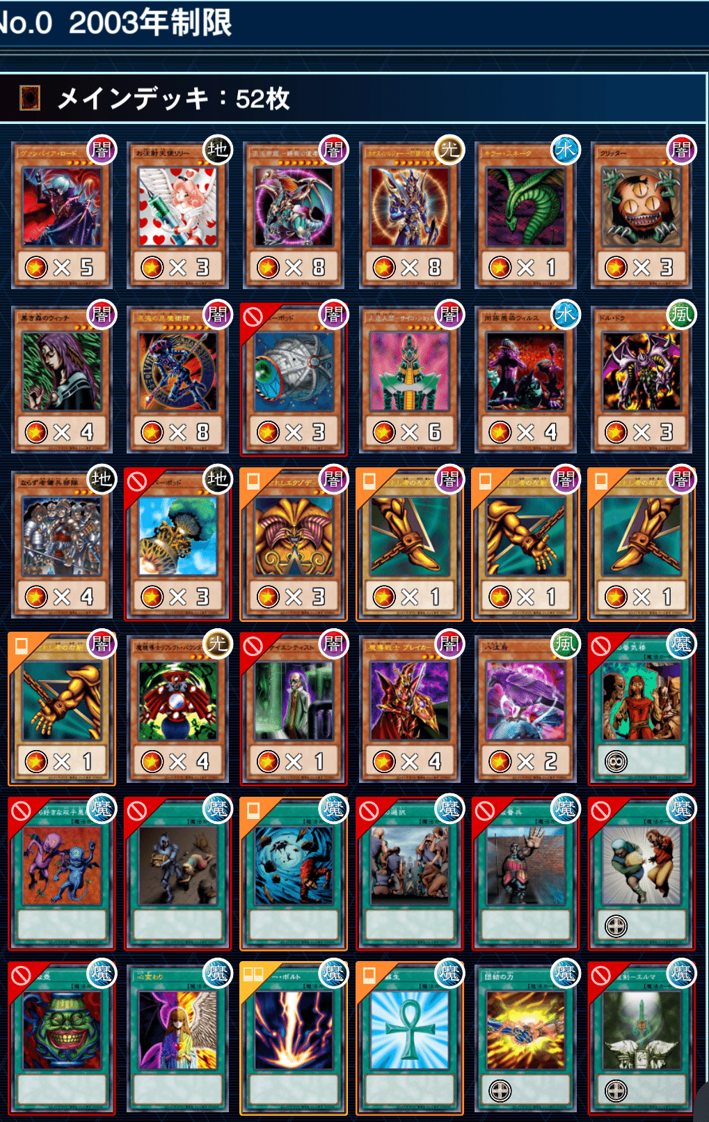 遊戯王　まとめ 遊戯王集め中過去環境メモ｜琴浦