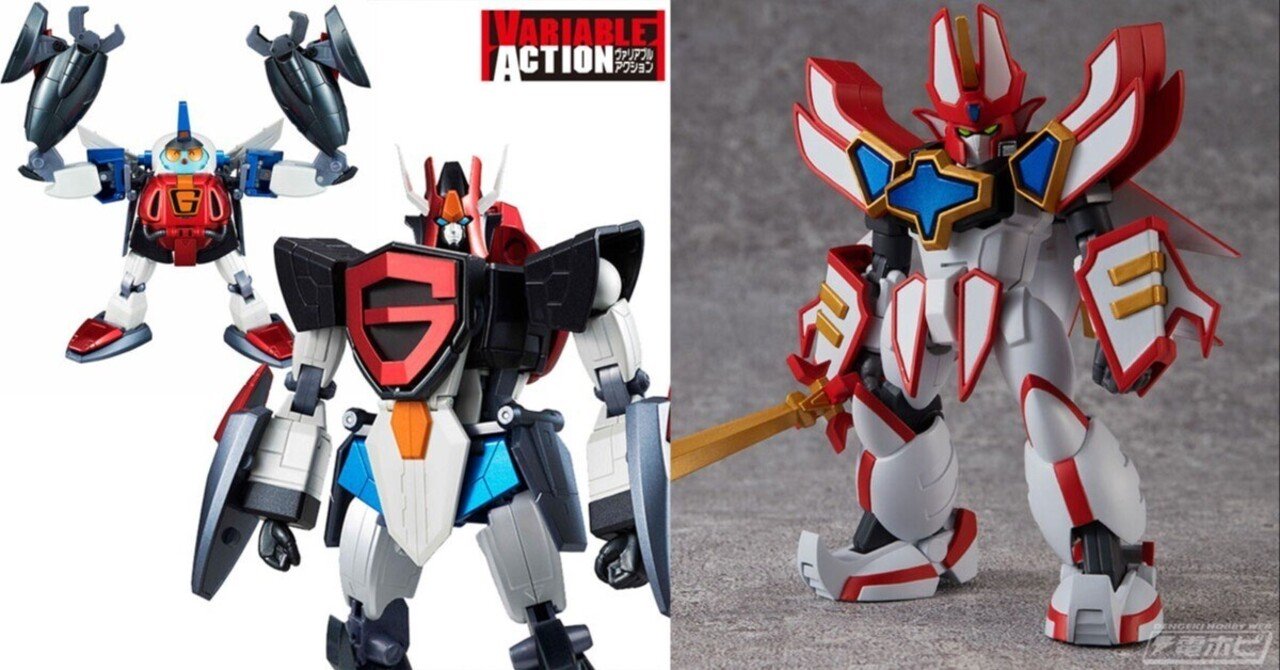 VA Hi-SPEC」超力ロボガラット ジャンブー リニューアルver.と「VA