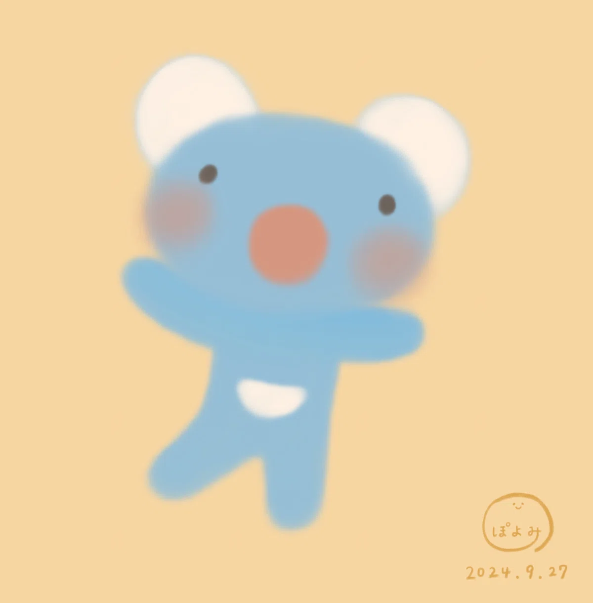 ペネロペのイラスト?絵本作家ぽよみ｜聴覚障がい支援?ぽよみ