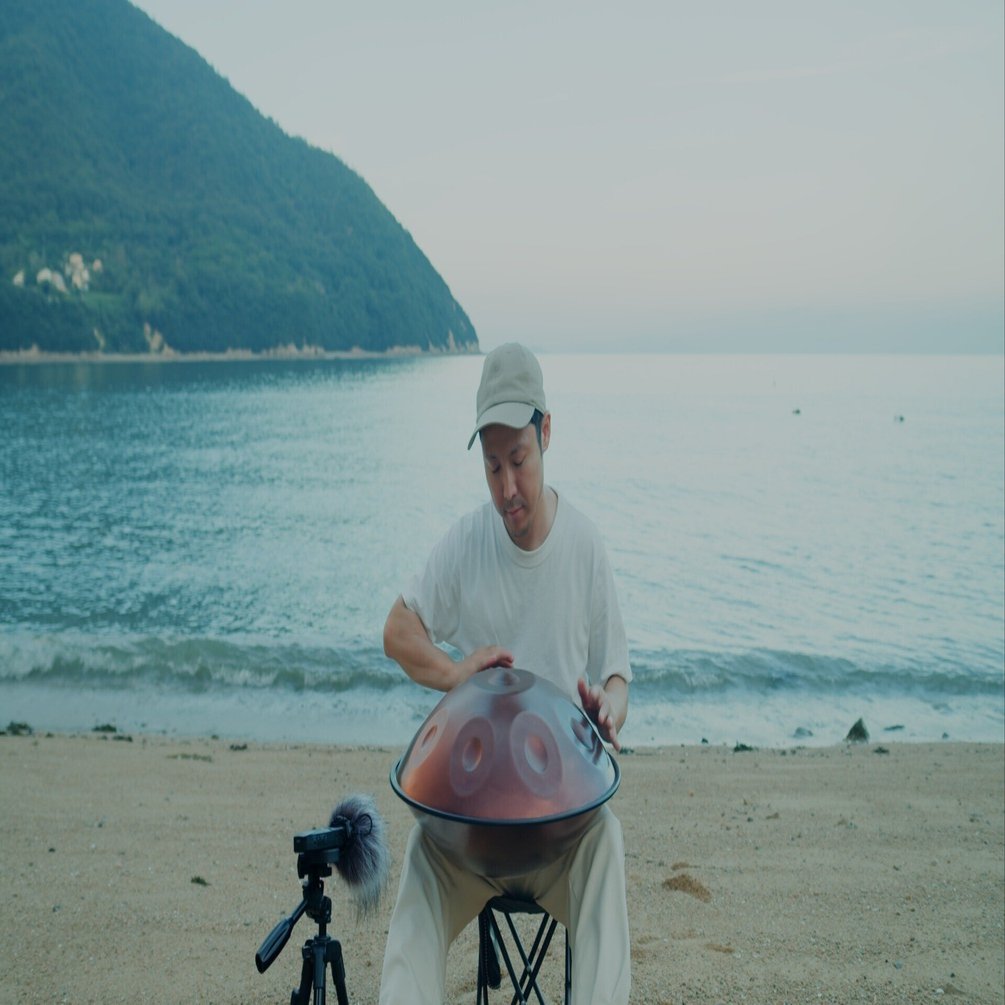 shino ハンドパン　49センチ　A＝432Hz　ブルーモデル 432hzのハンドパンを購入したのでレビュー｜糸舟〜itofune〜 | 音祈人