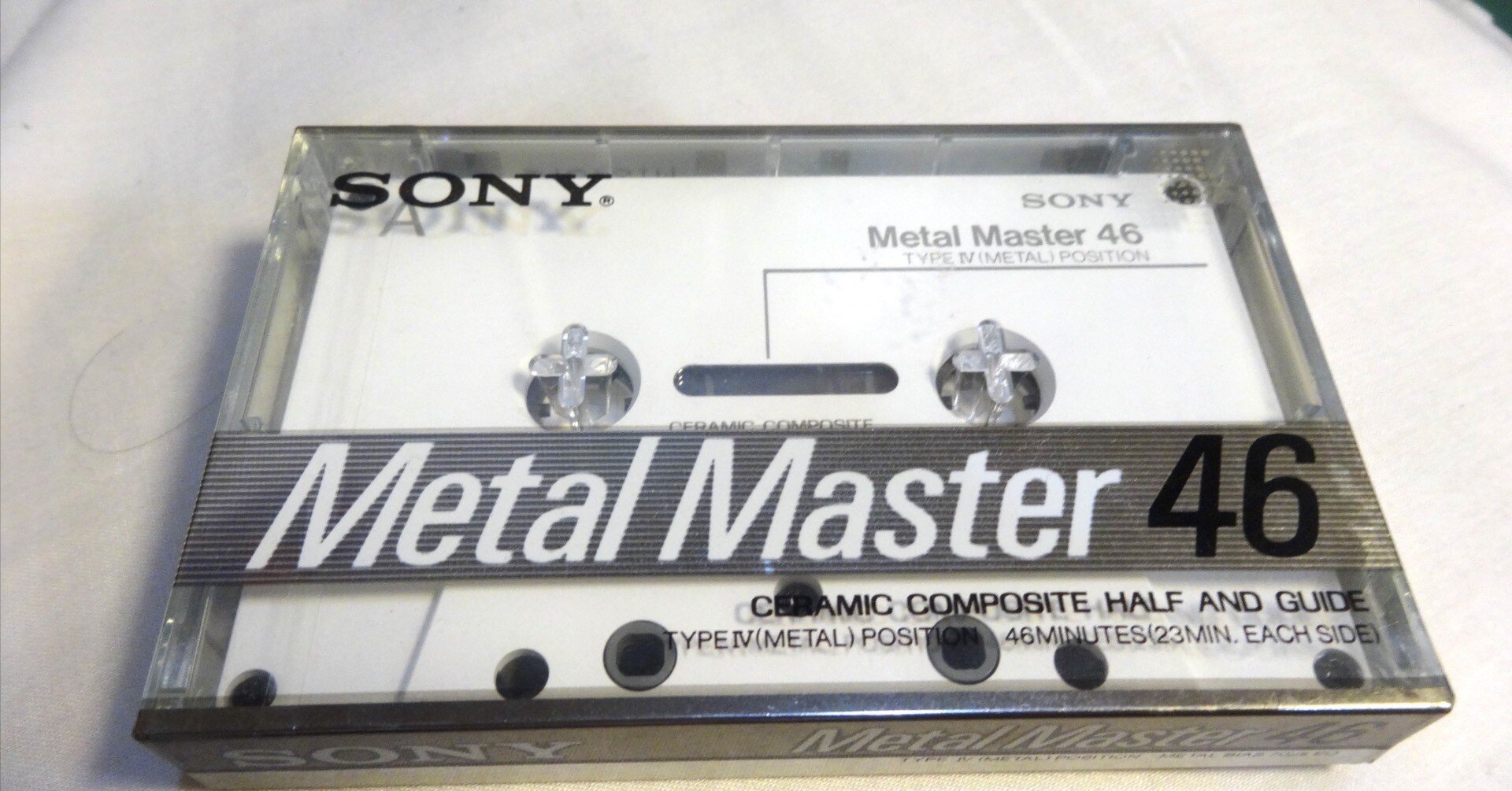 📼 カセットテープな時代#001 ｜ SONY, Metal Master, TYPE4, 1982年頃