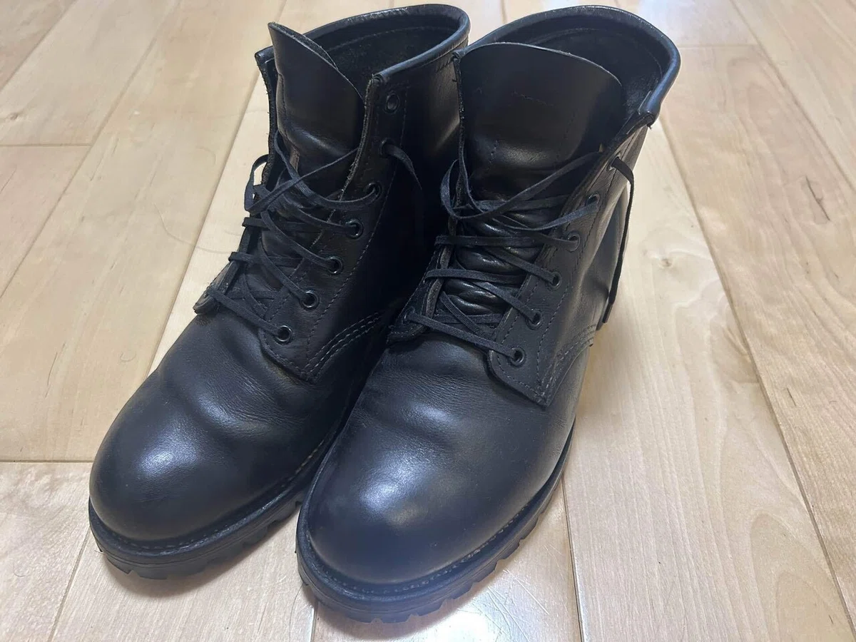 状態良し】レッドウィング ベックマン9014黒 26cm 箱と靴磨きセット付 