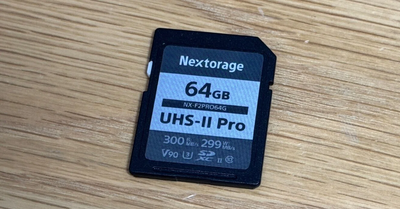 Nextorage UHS-II SDXC SDカード V60 256GB U3 メモリーカード 64GB