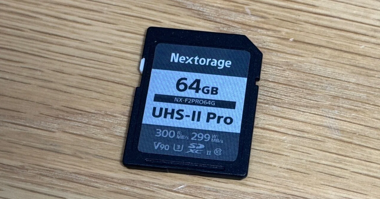 Nextorage UHS-II SDXCカード V90NX-F2PRO64G|タカシ Nextorage UHS-II SDXCカード V90NX-F2PRO64G|タカシ