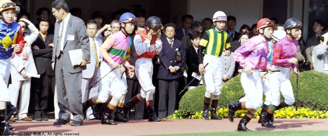 第57回皐月賞：蔵出し写真 1997年 ⑱サニーブライアン｜馬画人