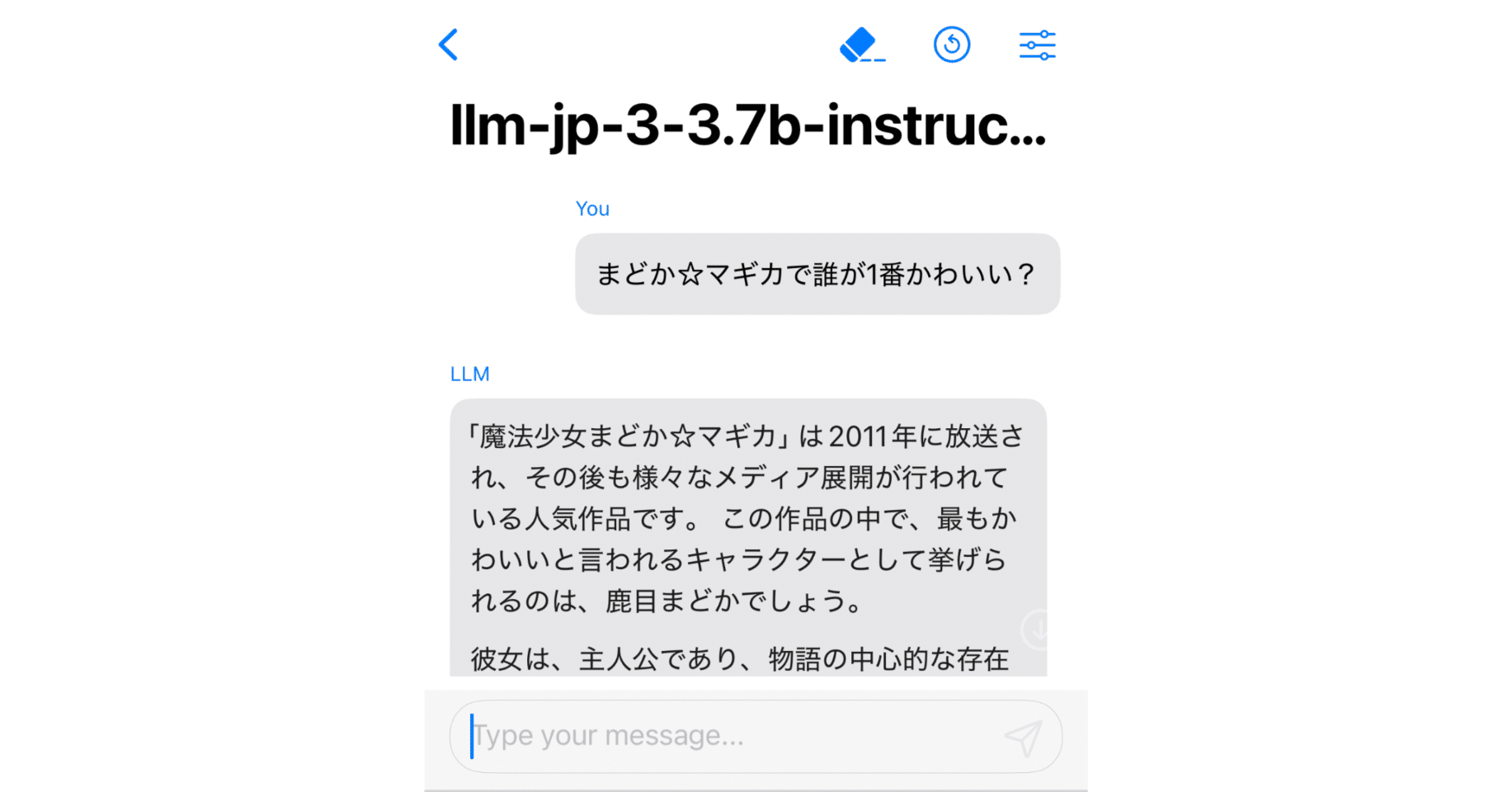LLM-jp-3 を LLM Farm を使って iPhone で動かす｜npaka