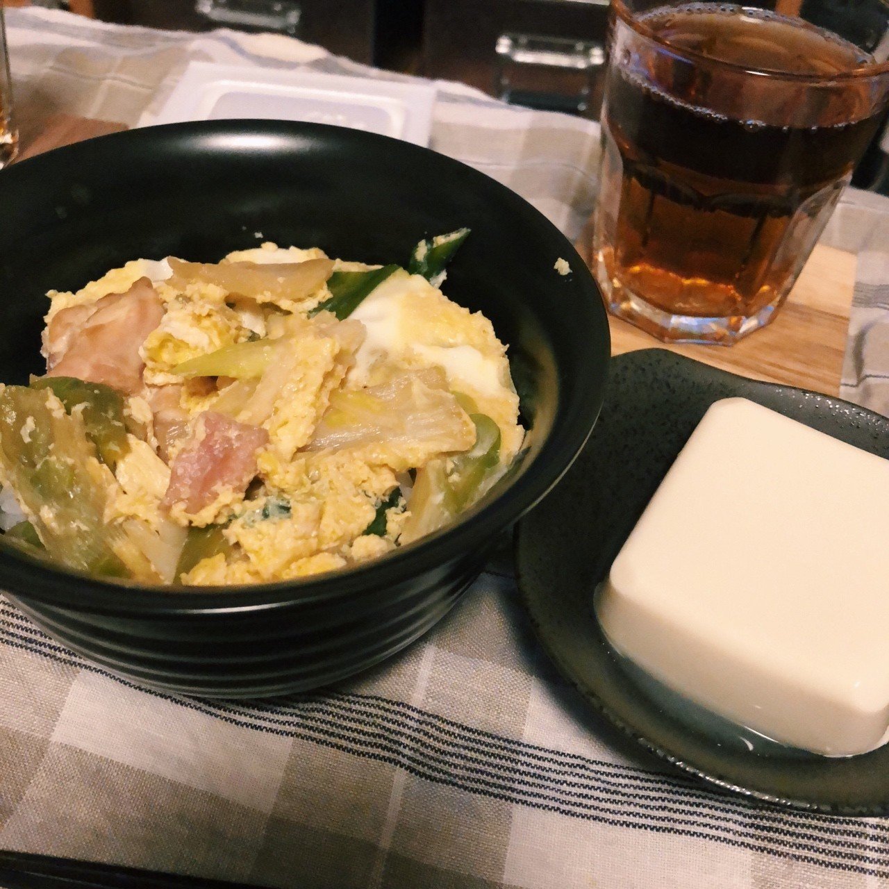 19 10 26 白菜入り親子丼 ヲマツ Note