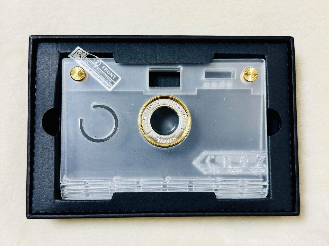 PaperShootとフィルターカードセットと写真と私｜Aki Yamaki