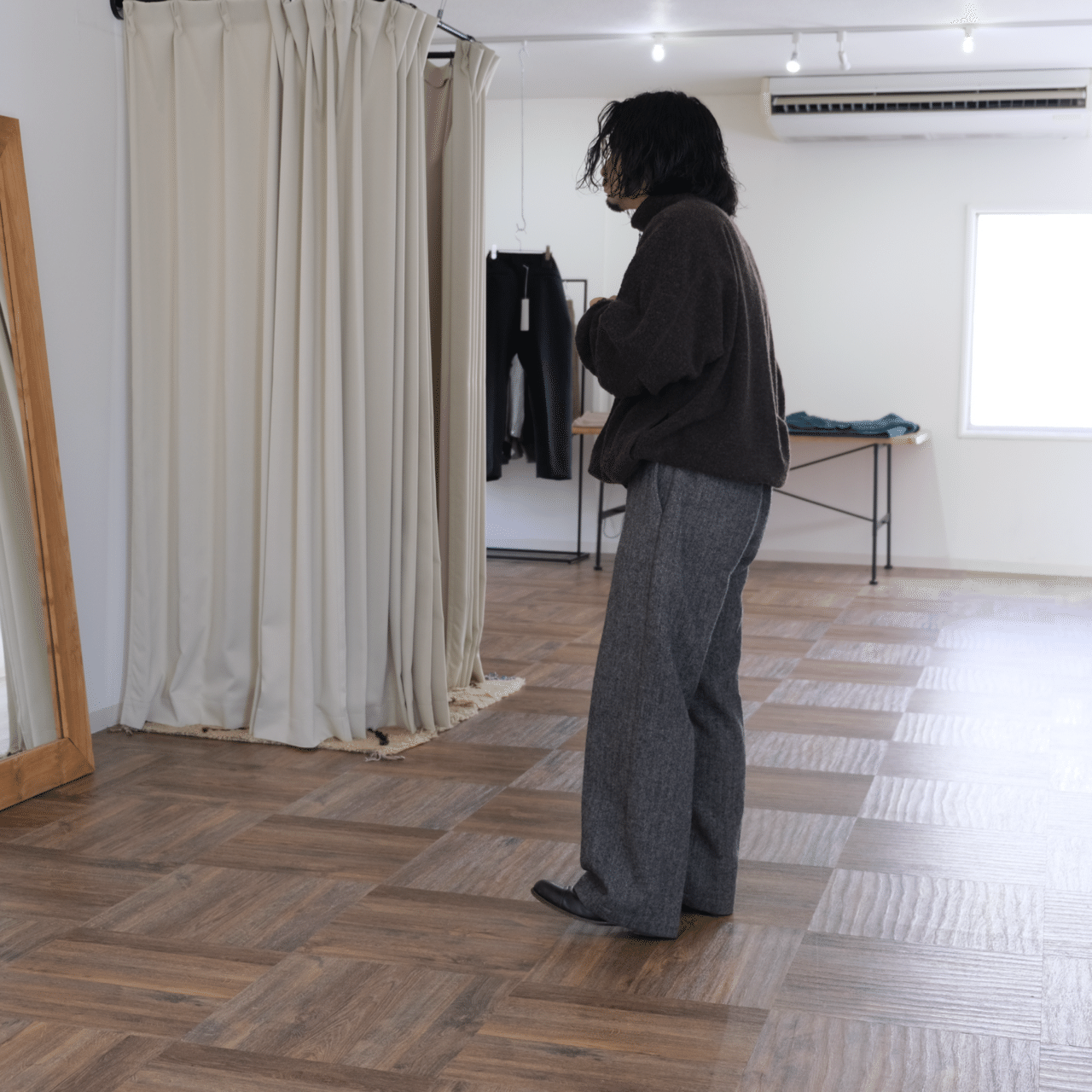 Ex.極上カシミアとウールのモールスキン｜水岡