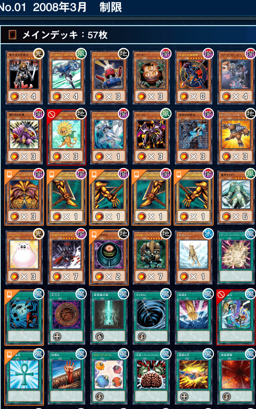 遊戯王集め中過去環境メモ｜琴浦