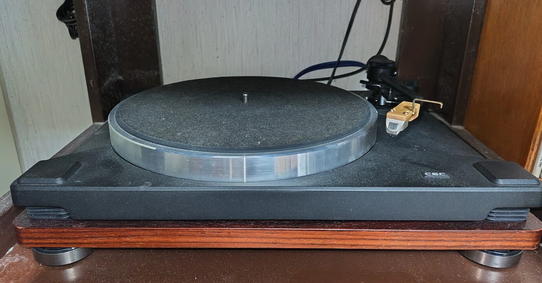 0KQ20◆箱出し綺麗め? CEC C.E.C ST930 ターンテーブル トーンアーム コントロールユニット 通電OK 動作未確認/ベルトドライブ 送:-/140 CEC ST930 - 、とても静かなプレーヤー ST930の仕様 CLEAN