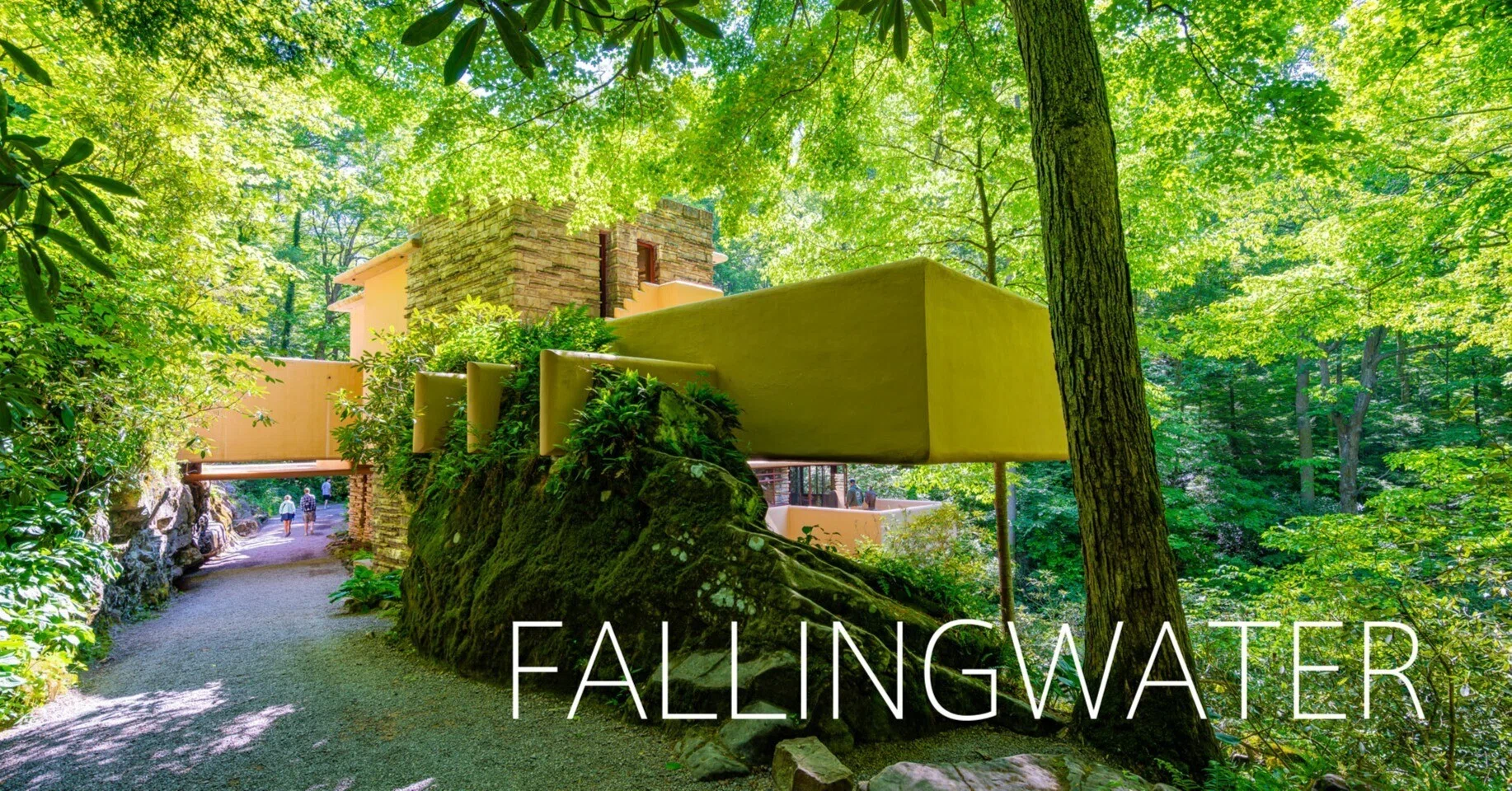 Fallingwater フランク・ロイド・ライト　落水荘 rectangle_large_type_2_251bcd9