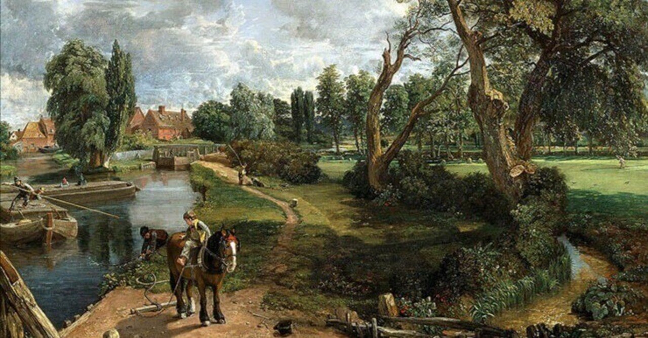 豊かな色の田園 －コンスタンブルの絵画の美しさ｜ミック@アート好きの