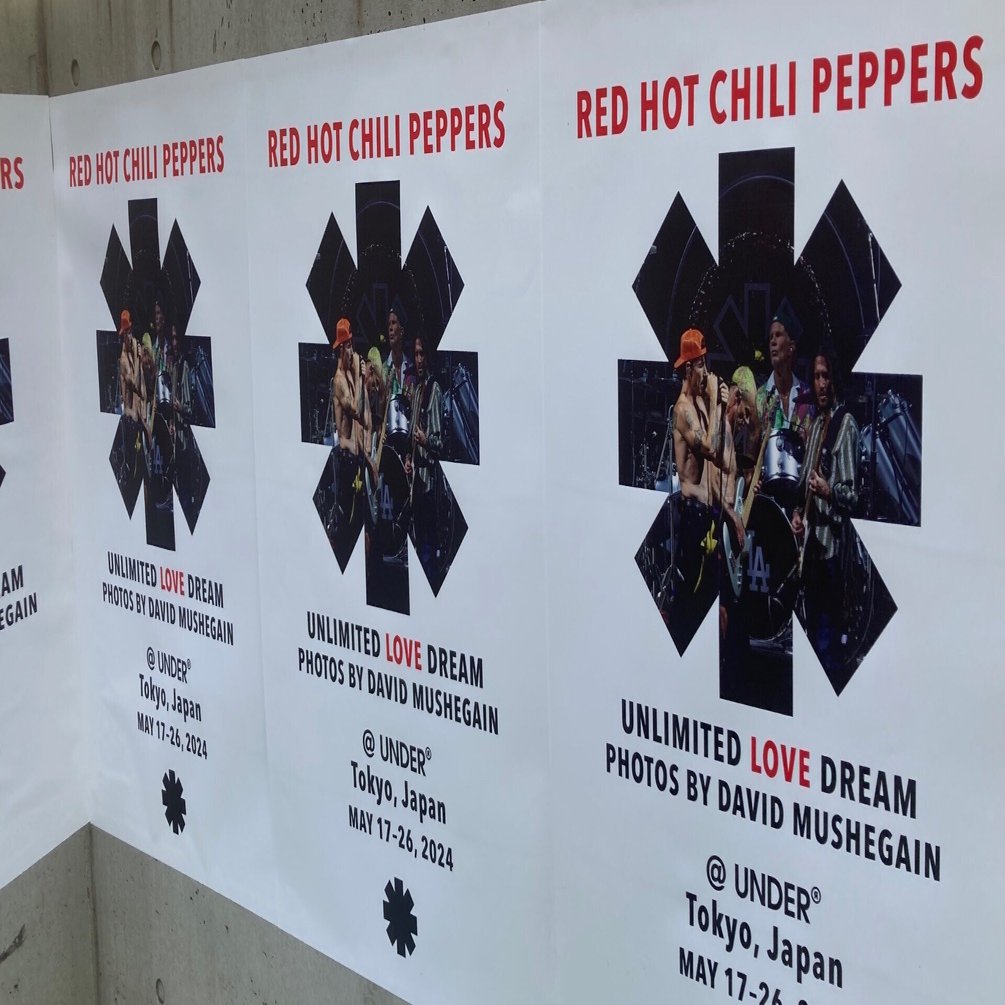RED HOT CHILI PEPPERSの東京ドーム公演（5月18日）に行った日について