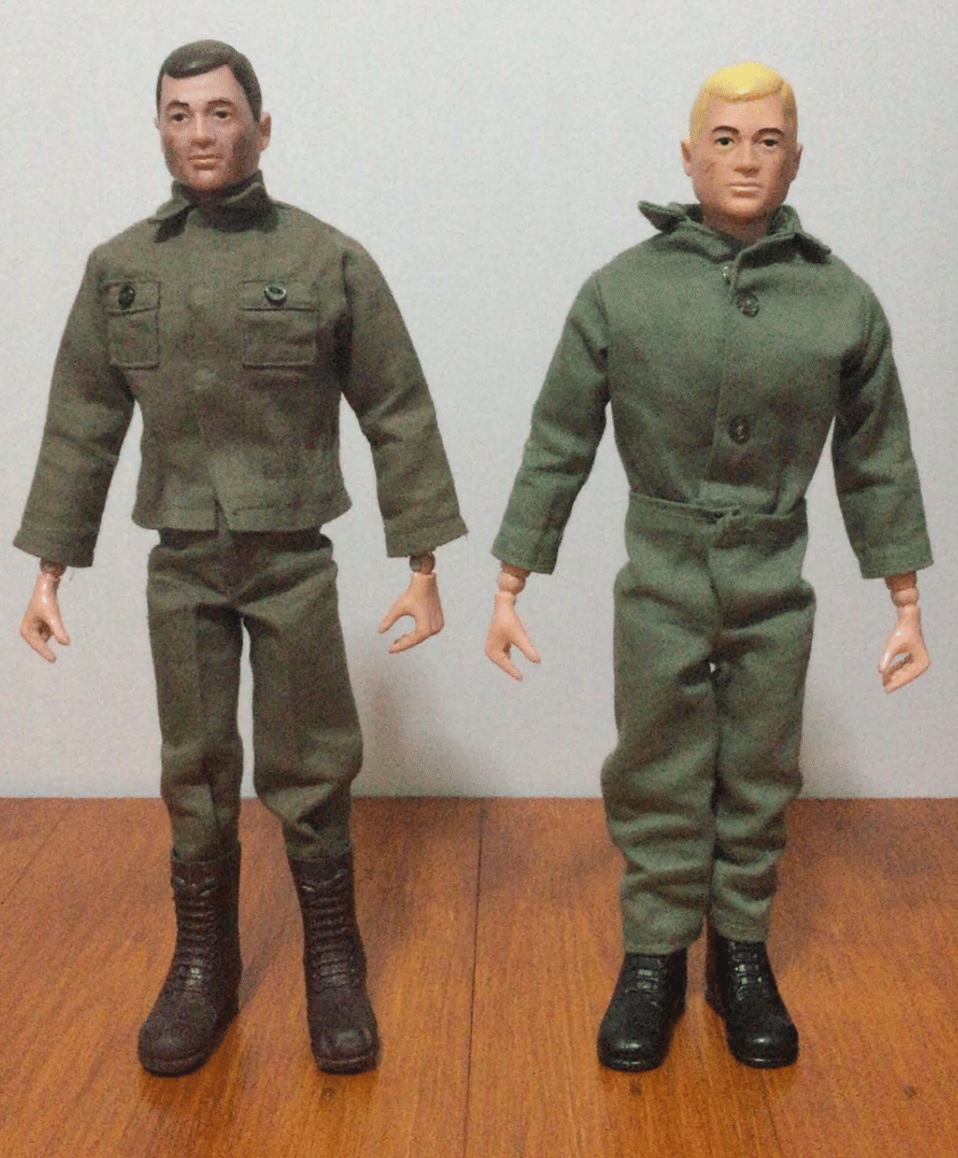 GIジョー [ジャンク] 70s ヴィンテージ フィギュア2体 前線司令