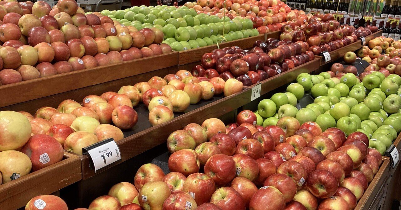 アメリカ・カリフォルニアのりんご17種類食べくらべ｜みかさ なつき