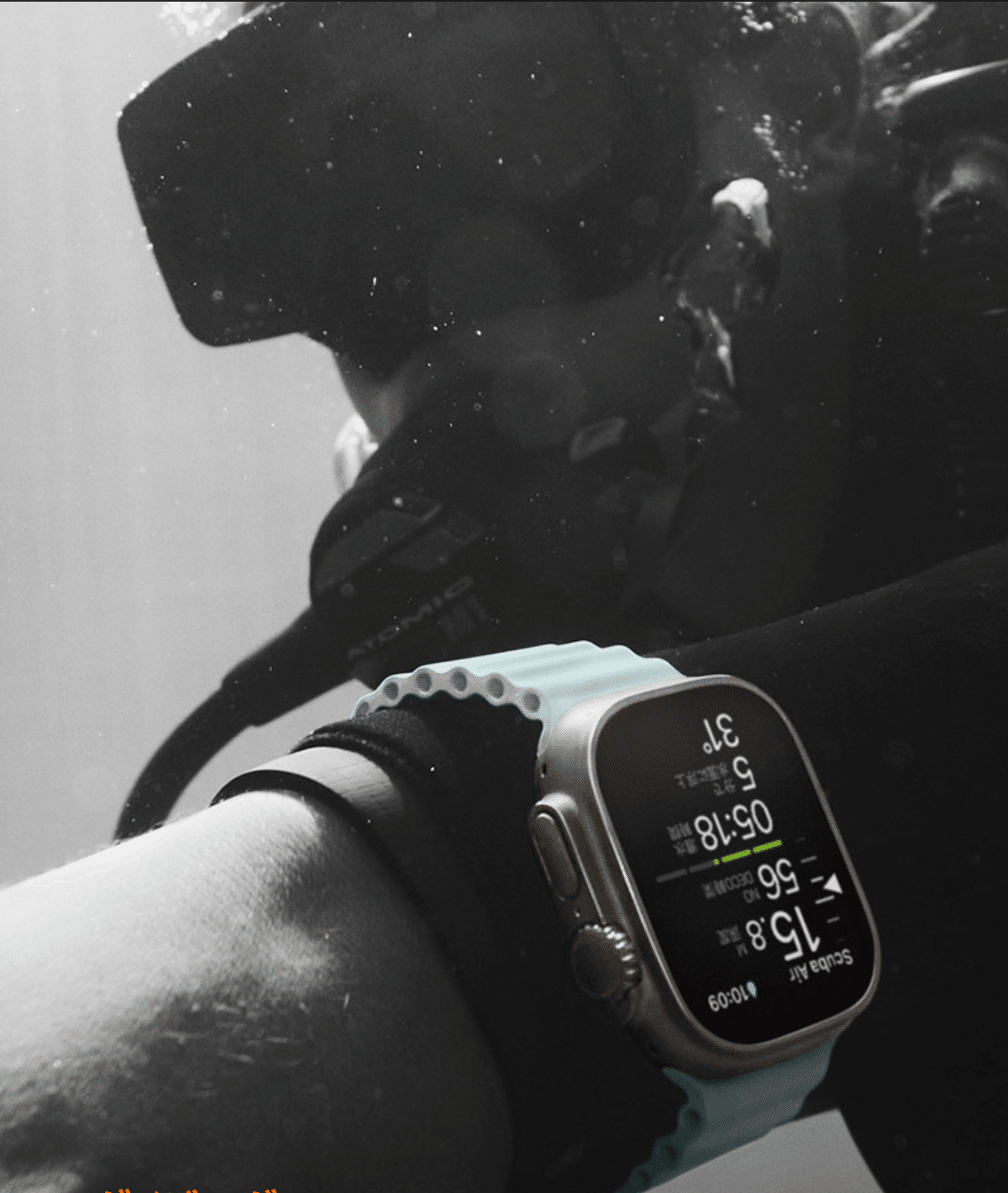 Apple - 【新品未開封】Apple Watch Ultra2 ブラックチタニウム オーシャ iPhone16ProとApple Watch ultra2ブラックチタニウムモデルで