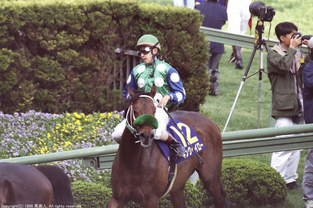 第58回皐月賞:蔵出し写真 1998年 ③セイウンスカイ|馬画人 (ま 第58回皐月賞:蔵出し写真 1998年 ③セイウンスカイ|馬画人 (ま