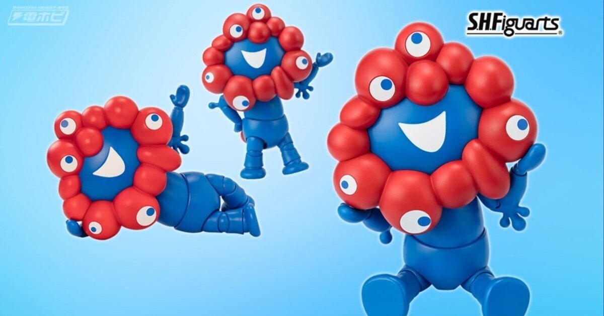 2025年大阪・関西万博公式キャラクター「ミャクミャク」がS.H.