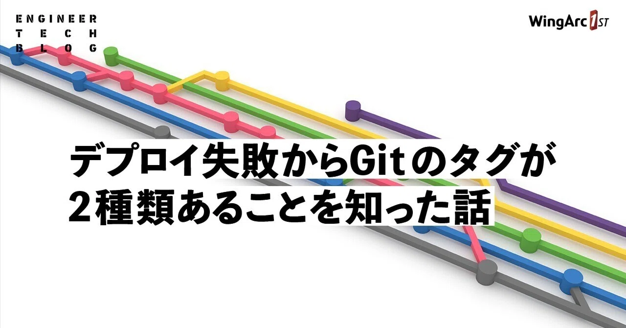 デプロイ失敗から Git のタグが2種類あることを知った話｜くっしー