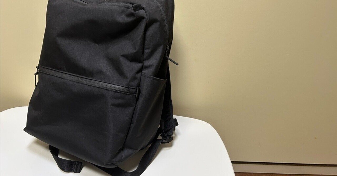 ユニクロ ファンクショナルバックパック 32L 仕事でもプライベートでも