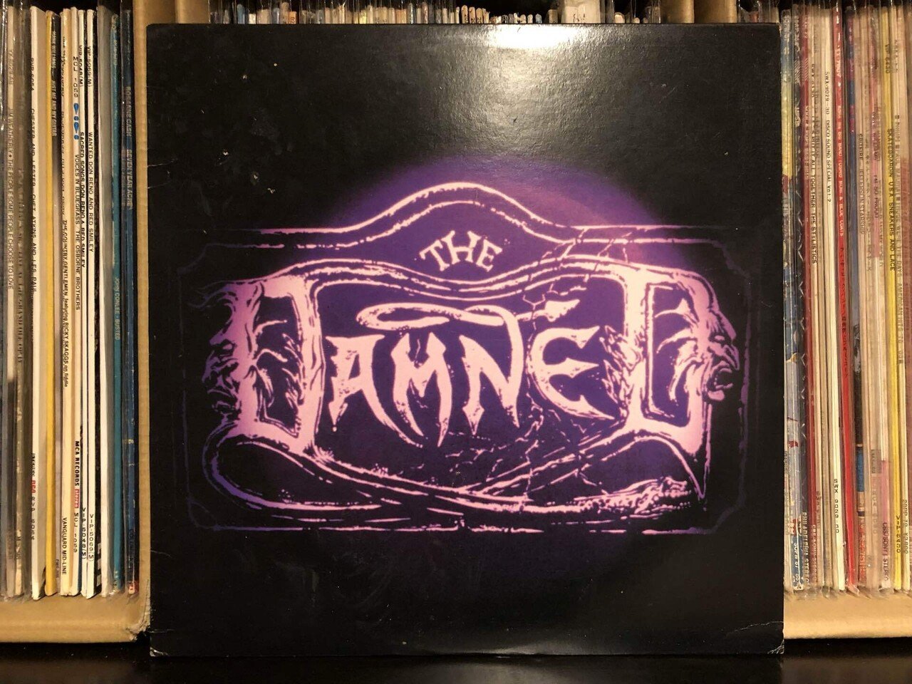 【日本盤2LP】ダムド　THE DAMNED ブラックアルバム デビュー40周年を迎えたダムド、希少な日本盤LPを再現した紙