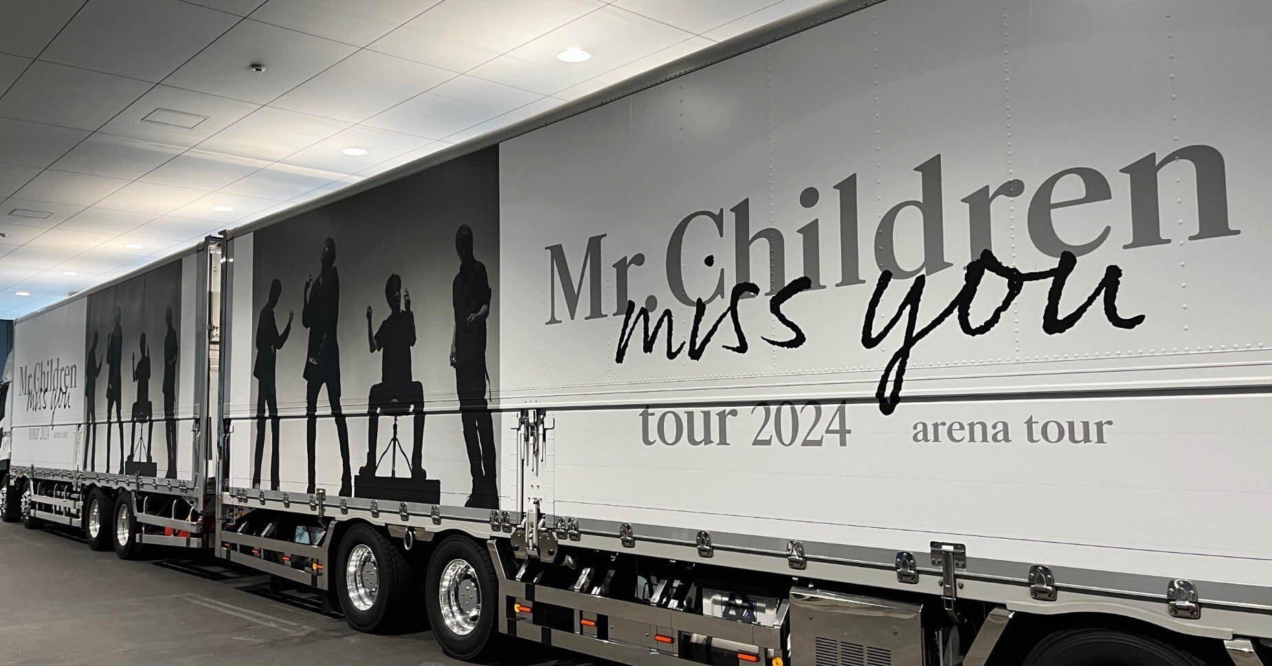 ライブレポート] Mr.Children tour 2024 miss you arena tour 2024.9
