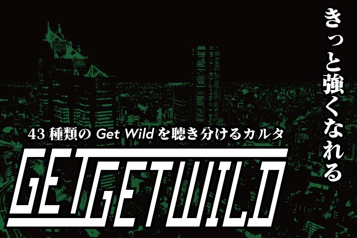 43種類のGet Wildを聴き分けるカルタ『Get Get Wild』の紹介＠ゲムマ