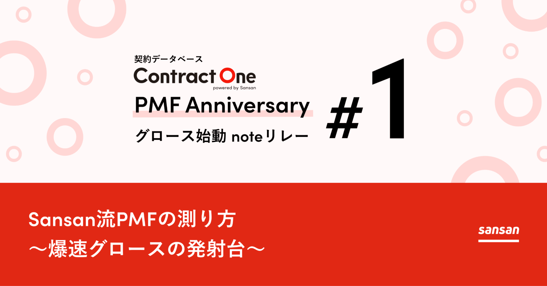 Sansan流PMFの測り方 〜爆速グロースの発射台〜｜尾花政篤 / Sansan
