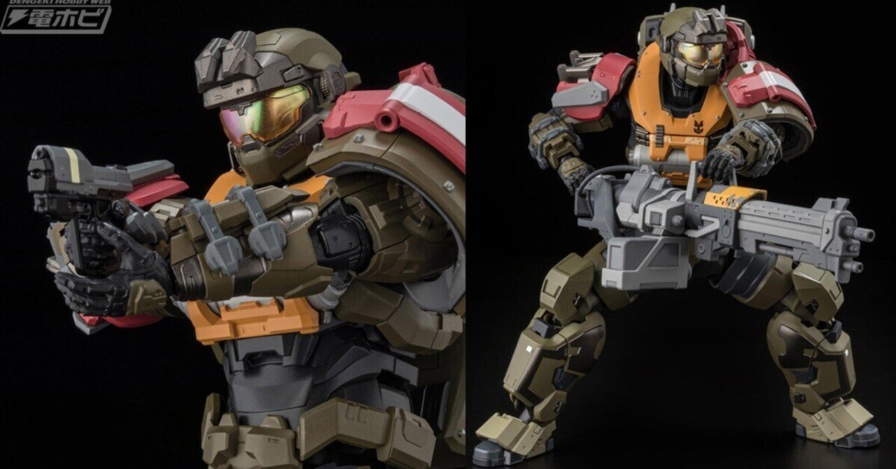 HALO: REACH』JORGE-052（Noble Five）が1000Toysのアクション
