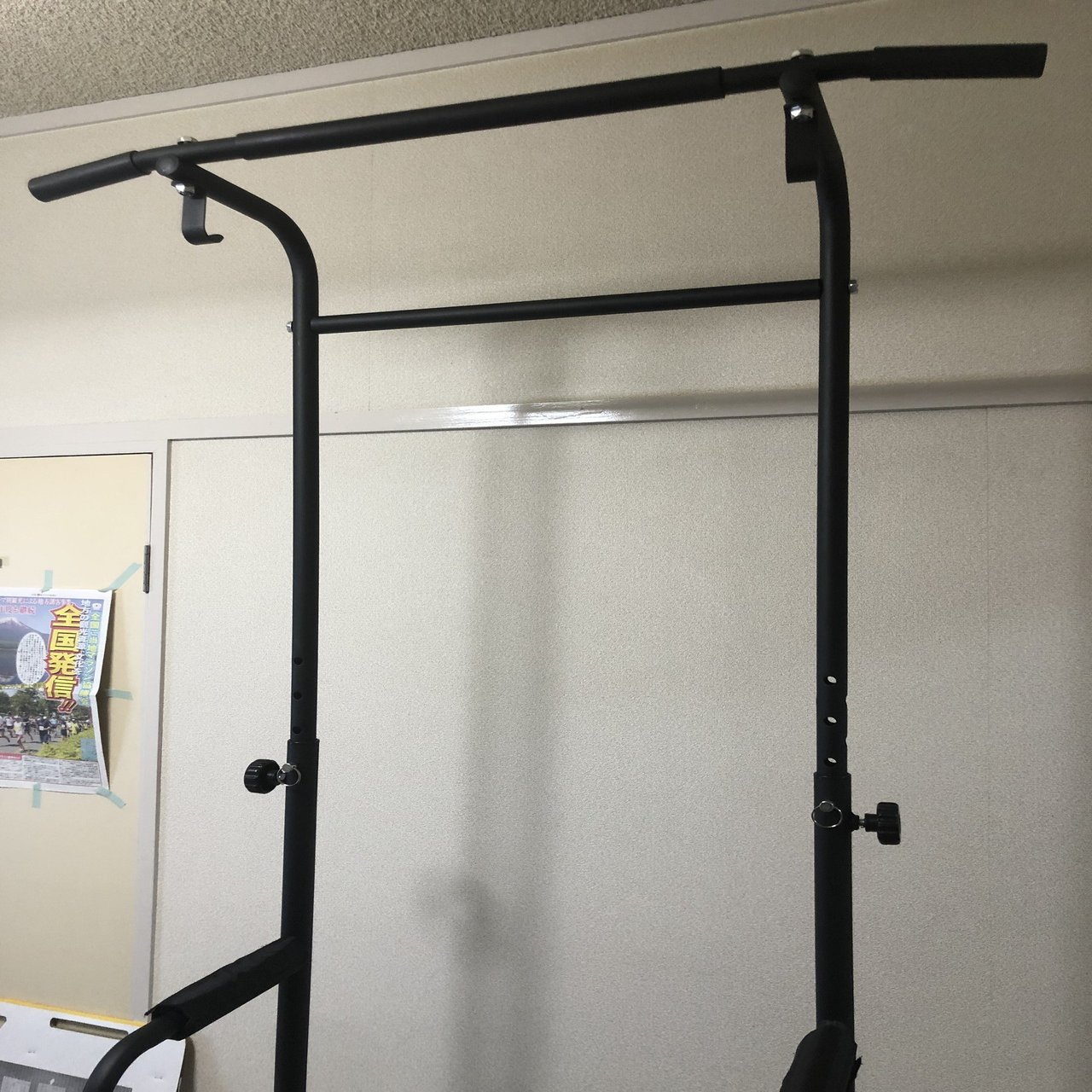 単管パイプ 懸垂バー